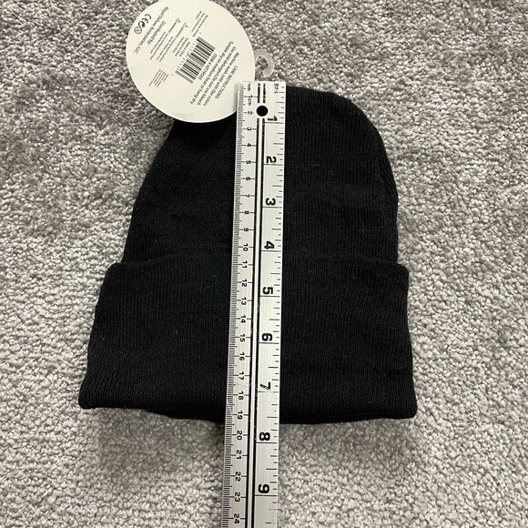 Royal Deluxe Accessories Beanie Winter Hat Unisex Adult One Size Black NWT New - Picture 7 of 8
